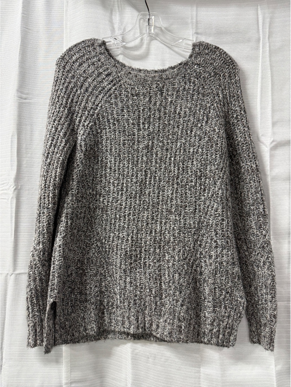 American Eagle Soft Marznbry Gray Knit Sweater Size S